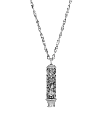 2028 Whistle Pendant Necklace