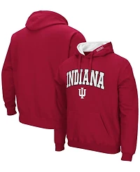 Men's Indiana Hoosiers Arch Logo 3.0 Pullover Hoodie