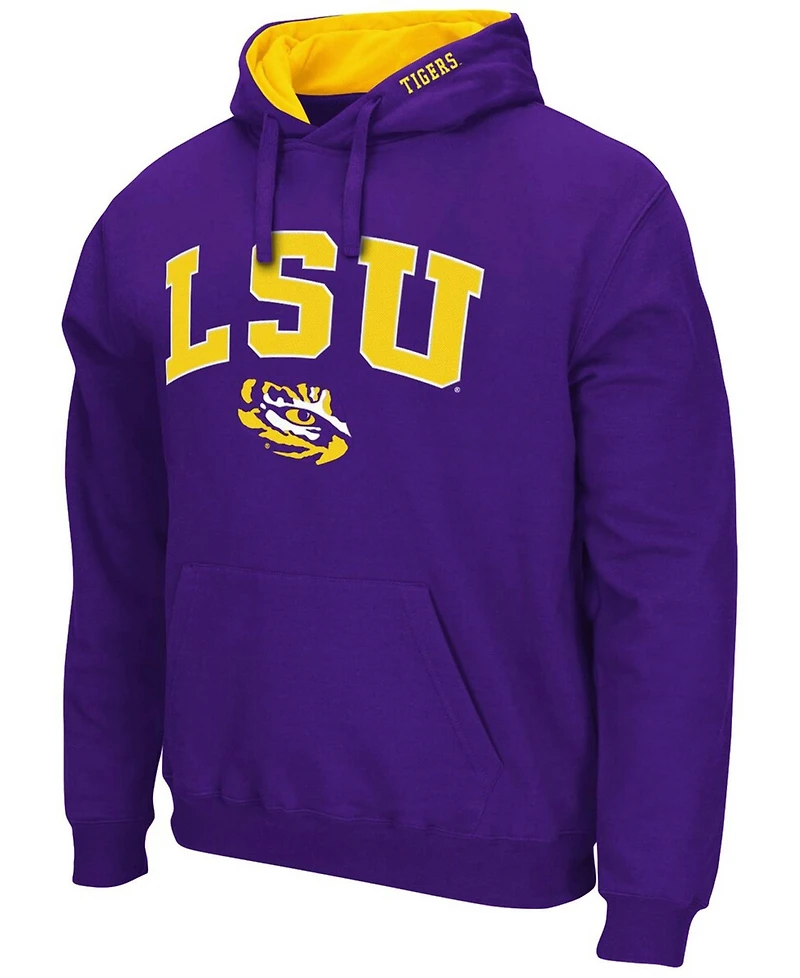 Men's Lsu Tigers Arch Logo 3.0 Pullover Hoodie