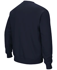 Colosseum Men's West Virginia Mountaineers Arch and Logo Crew Neck Sweatshirt