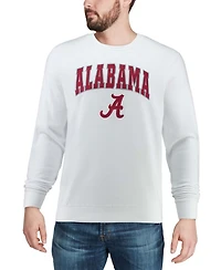 Colosseum Men's Alabama Tide Arch Logo Crew Neck Sweatshirt
