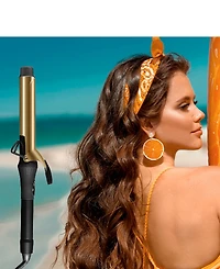 StyleCraft Professional 24K Gold Hair Style Stix Long Spring Curling Iron 1.25" Inch