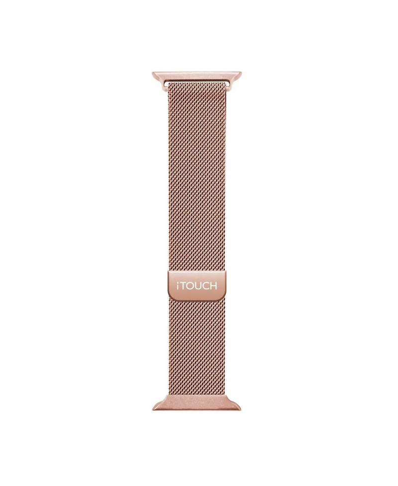 iTouch Air 3 40mm/Sport 3/Sport 4 Extra Interchangeable Strap: Narrow Rose Gold Mesh
