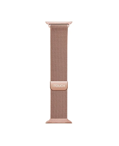 iTouch Air 3 40mm/Sport 3/Sport 4 Extra Interchangeable Strap: Narrow Rose Gold Mesh