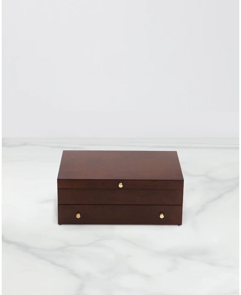 Mahogany Flatware Chest