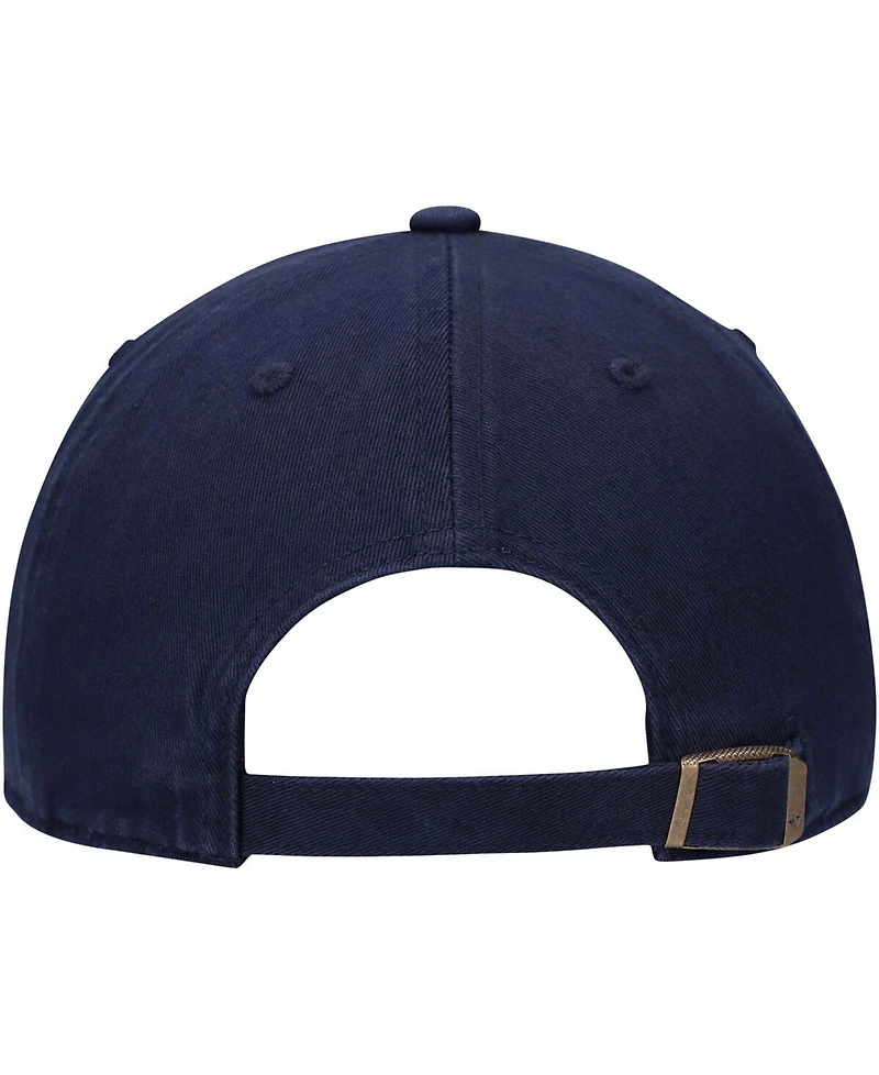 Men's Navy St. Louis Cardinals Logo Cooperstown Collection Clean Up Adjustable Hat