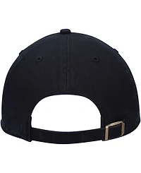 Men's Black New England Patriots Team Tonal Clean Up Adjustable Hat