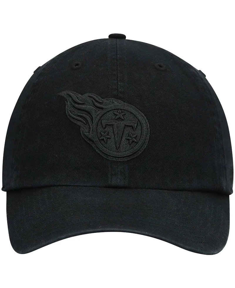 Men's Black Tennessee Titans Team Tonal Clean Up Adjustable Hat