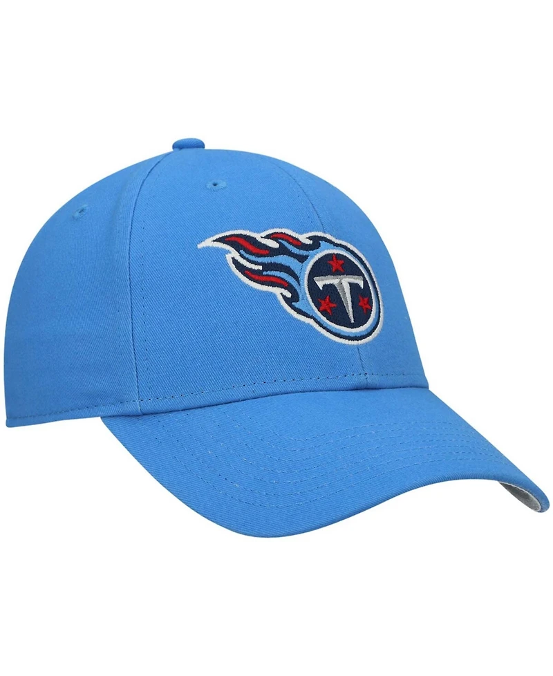 Boys Light Blue Tennessee Titans Basic Secondary Mvp Adjustable Hat