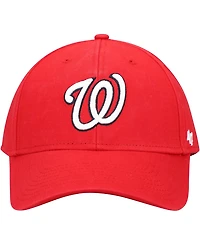 Men's Red Washington Nationals Legend Mvp Adjustable Hat