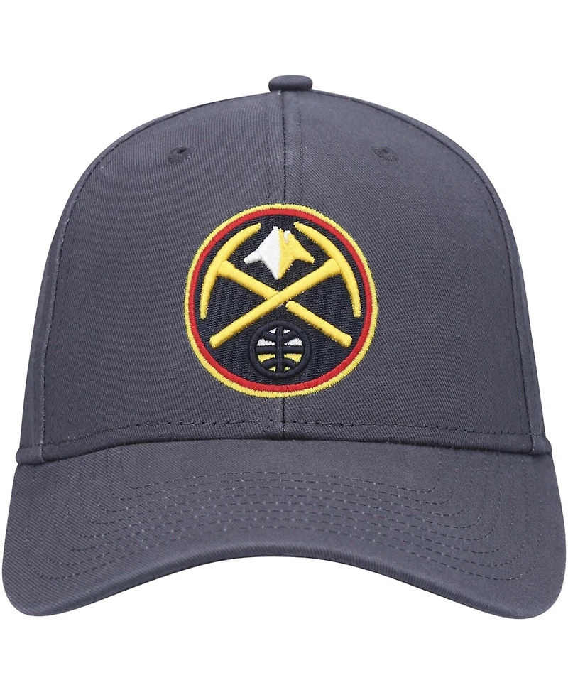 Men's Charcoal Denver Nuggets Legend Mvp Adjustable Hat