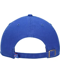 Men's Royal Buffalo Bills Clean Up Script Adjustable Hat