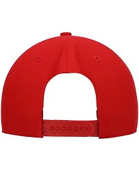 Men's Red Tampa Bay Buccaneers Street Script Mvp Snapback Hat