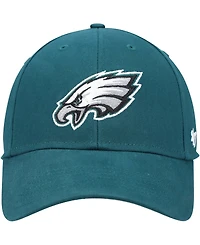 Boys Midnight Green Philadelphia Eagles Basic Mvp Adjustable Hat