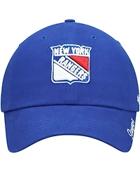 Women's Blue New York Rangers Team Miata Clean Up Adjustable Hat