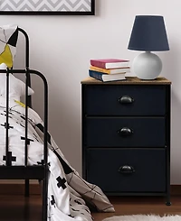 Sorbus Nightstand with 3 Drawers