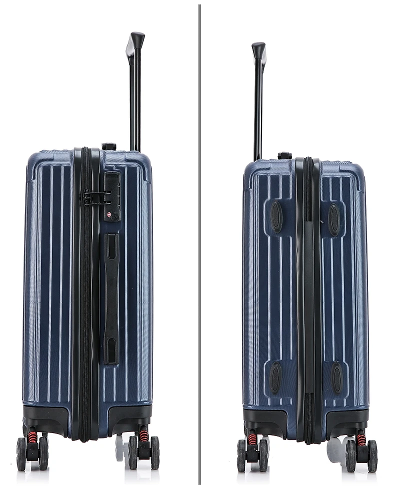 Dukap Stratos Lightweight Hardside Spinner Luggage, 20"