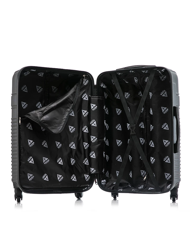 InUSA Resilience Lightweight Hardside Spinner Luggage Set, 3 piece