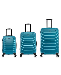 InUSA Endurance Lightweight Hardside Spinner Luggage Set, 3 piece