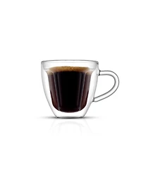 JoyJolt Disney Mickey Mouse 3D Espresso Cups, Set of 2