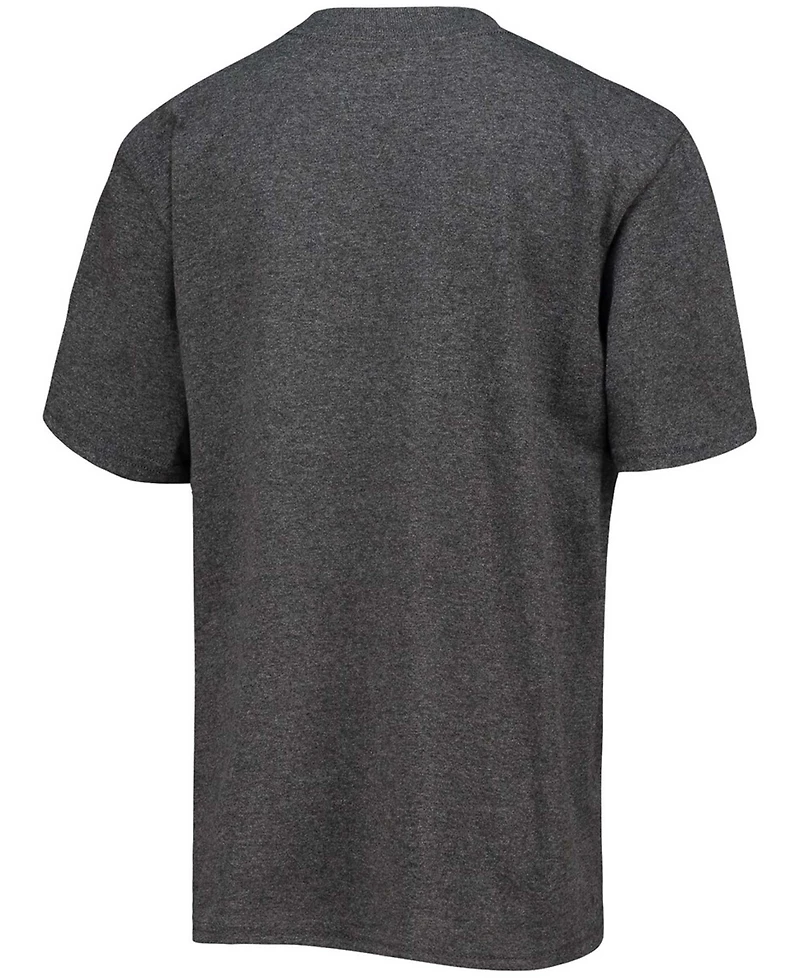 Big Boys and Girls Charcoal Tennessee Volunteers Basketball T-shirt