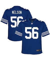 Big Boys and Girls Quenton Nelson Indianapolis Colts Alternate Game Jersey
