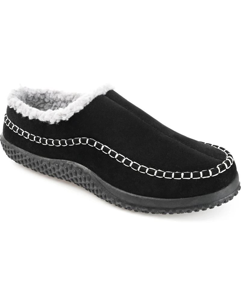 Vance Co. Men's Godwin Moccasin Clog Slippers