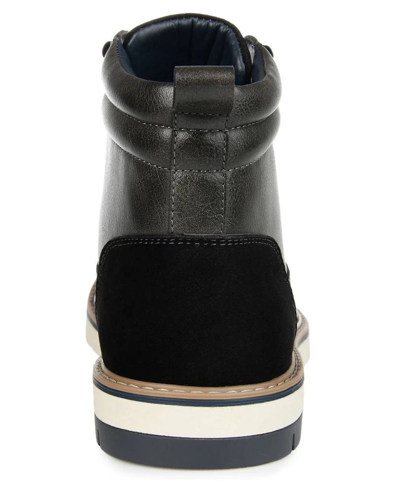 Vance Co. Men's Lucien Cap Toe Ankle Boots