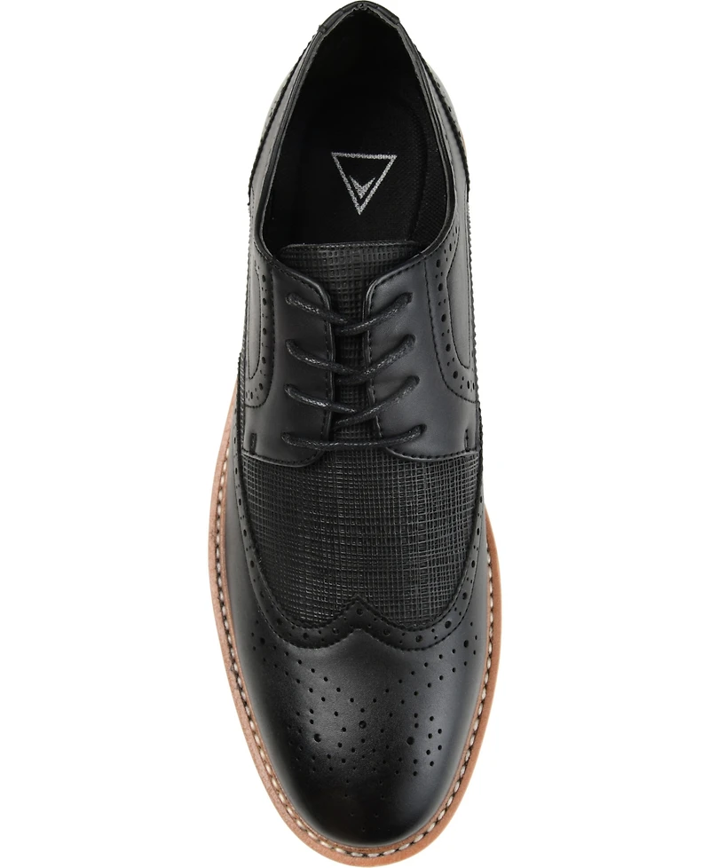 Vance Co. Men's Warrick Wingtip Derby Shoes
