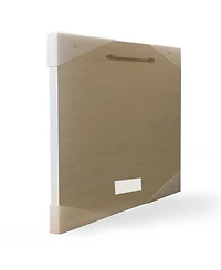 Stupell Industries Believe Love Never Dies Inspirational Cardinal Bird Word Design Wall Plaque Art, 13" x 19"