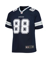 Big Kids Ceedee Lamb Navy Dallas Cowboys Game Jersey