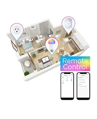Smart A19 Dimmable Light Bulb - Dimmable Color Changing Led, Set of 2