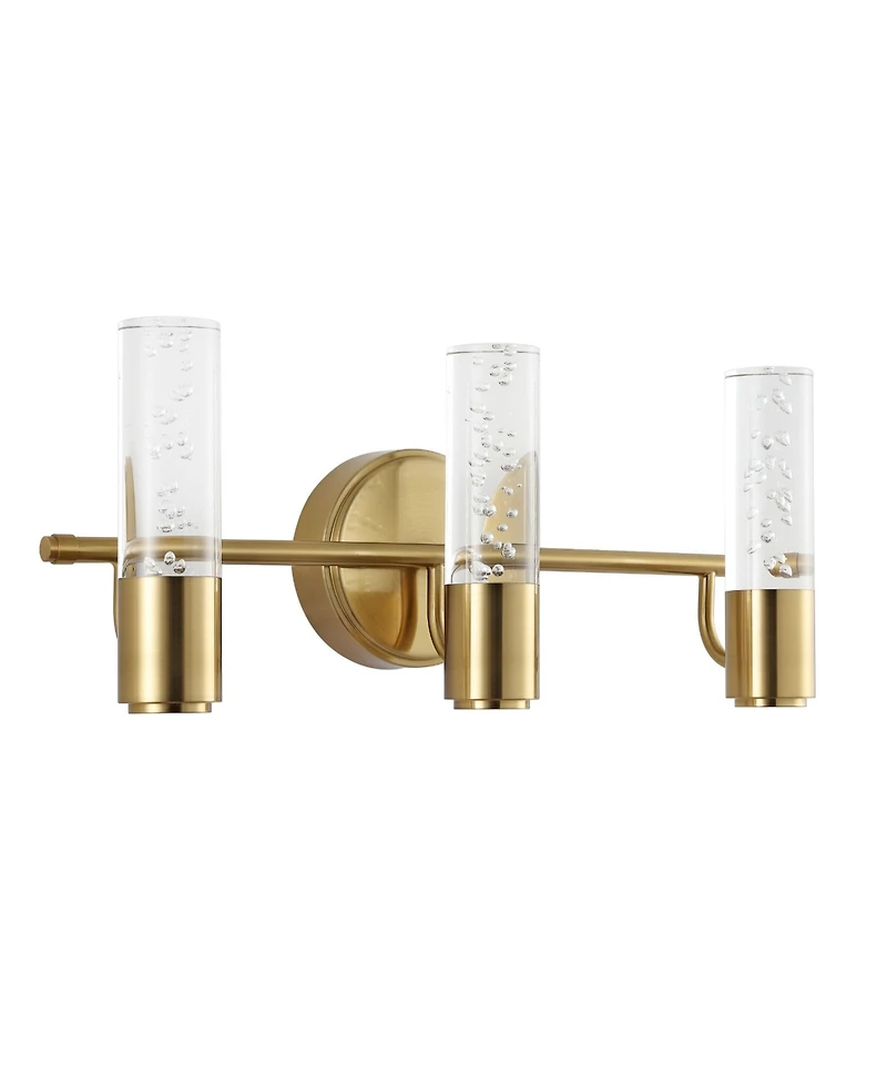 Bolha 3-Light Minimalist Modern Bubble Integrated Led Vanity Light