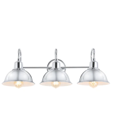 Frisco 3-Light Farmhouse Industrial Shade Vanity