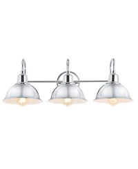Frisco 3-Light Farmhouse Industrial Shade Vanity