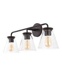 Kondo 3-Light Modern Farmhouse Iron Led Vanity