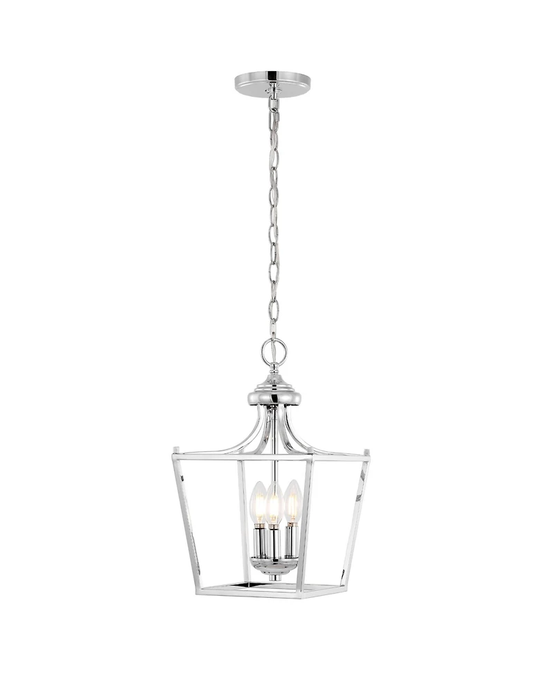 Camden -Light Iron Classic Midcentury Pendant Lantern