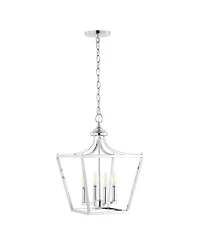 Camden 4-Light Iron Classic Midcentury Pendant Lantern
