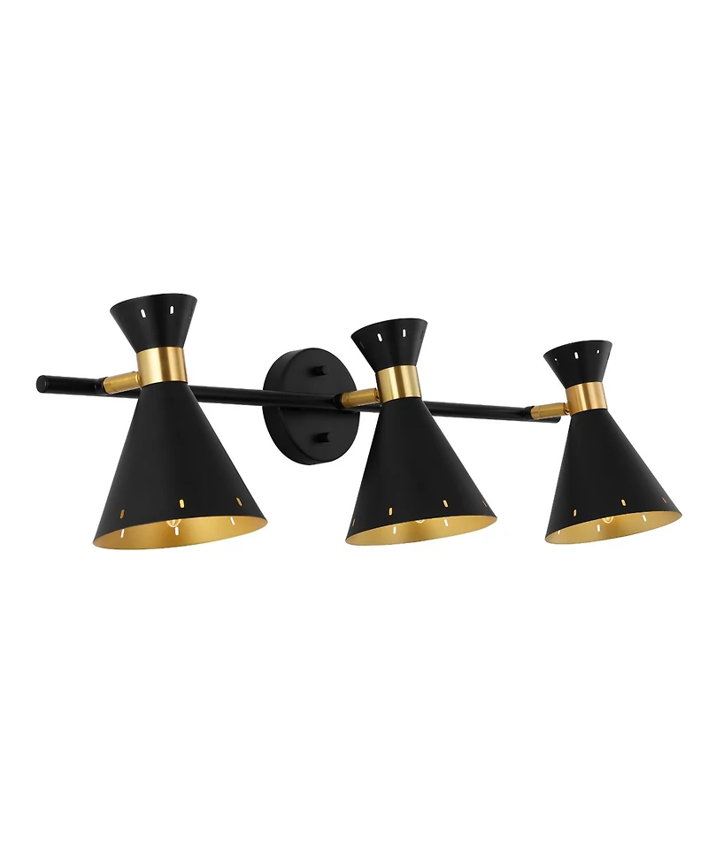 Elroy 3-Light Iron Retro Contemporary Led Track Light