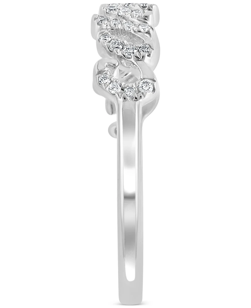 Effy Diamond Zodiac Cancer Ring (1/10 ct. t.w.) in Sterling Silver