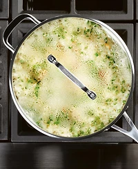 KitchenAid 3-Ply Base Stainless Steel 4.5 Quart Induction Saute Pan with Helper Handle and Lid