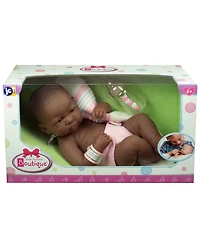La Newborn First Day 14" African American Real Girl Baby Doll - African American Girl