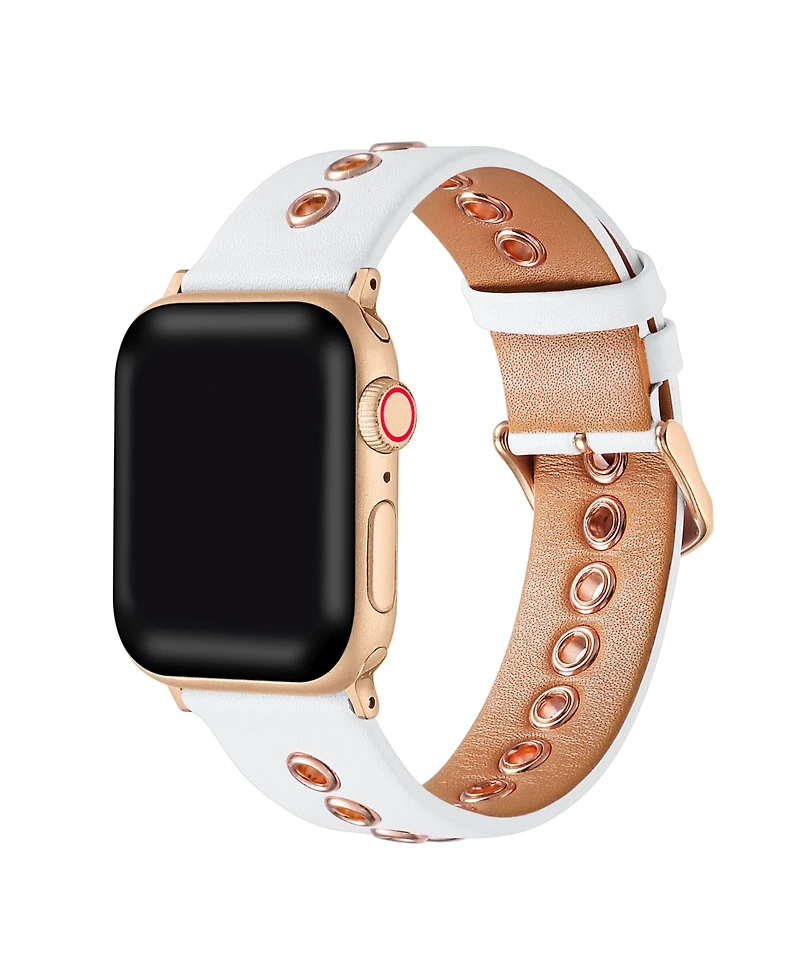 Posh Tech Morgan Genuine Leather Band for Apple Watch 44,45,46,49mm
