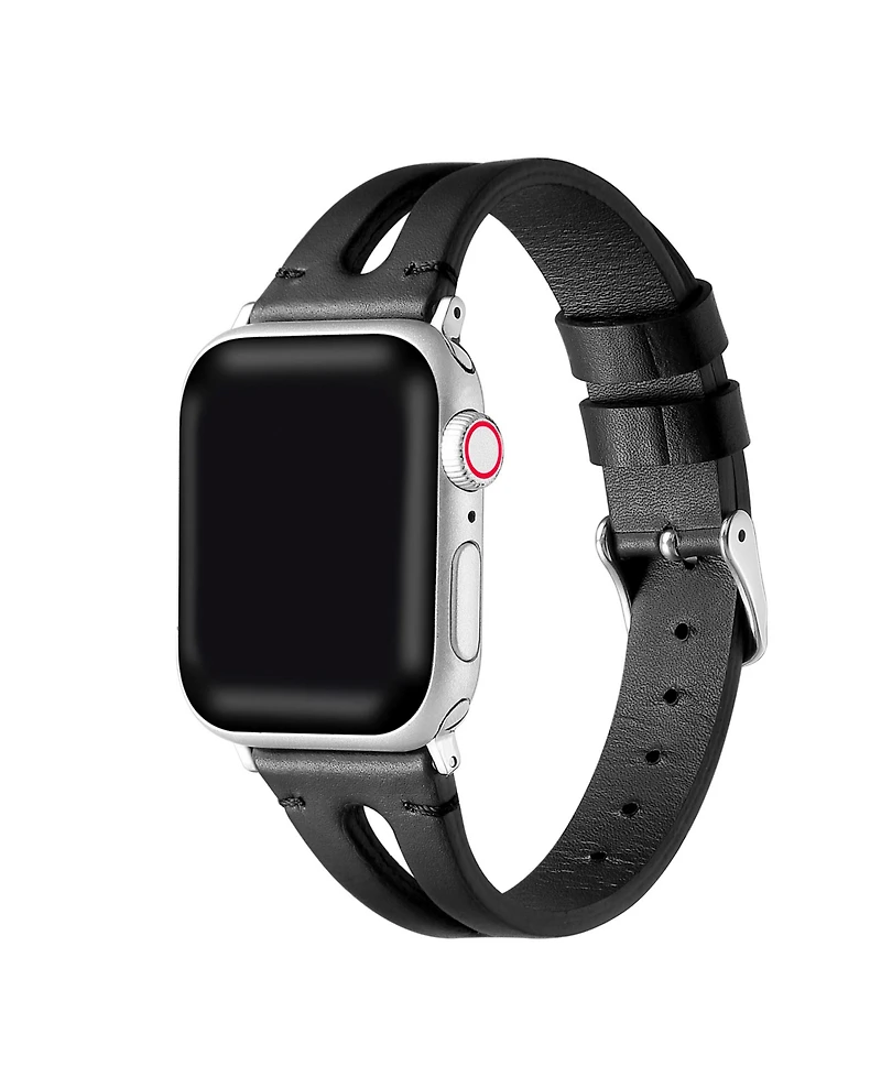 Posh Tech Sage Leather Band for Apple Watch 44,45,46,49mm