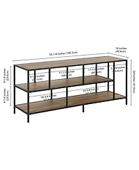 Winthrop 55" Tv Stand with Shelves