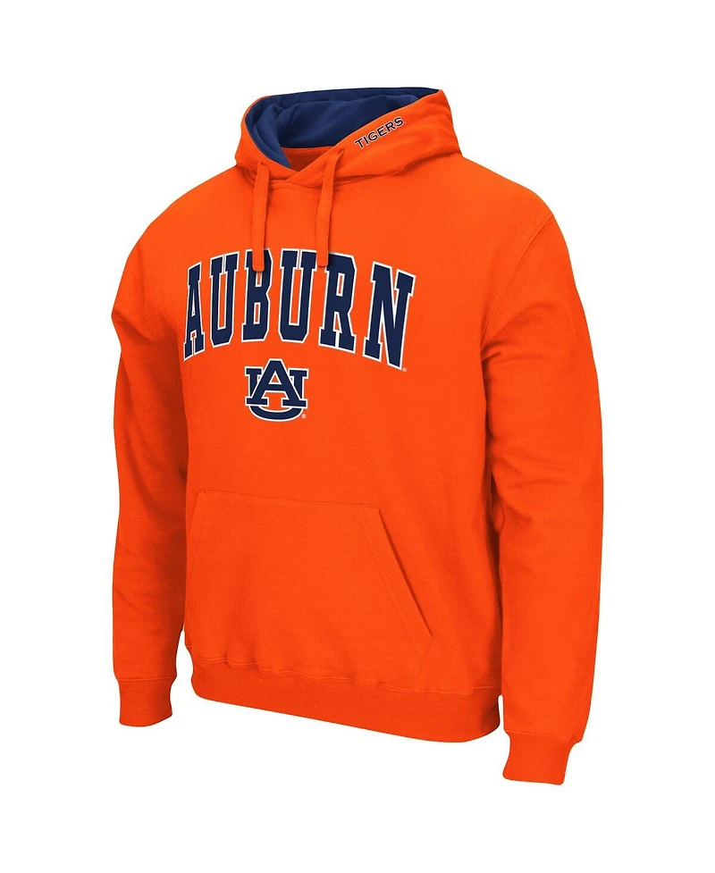 Men's Orange Auburn Tigers Arch Logo 3.0 Pullover Hoodie