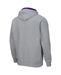 Colosseum Men's Lsu Tigers Arch Logo 3.0 Full-Zip Hoodie