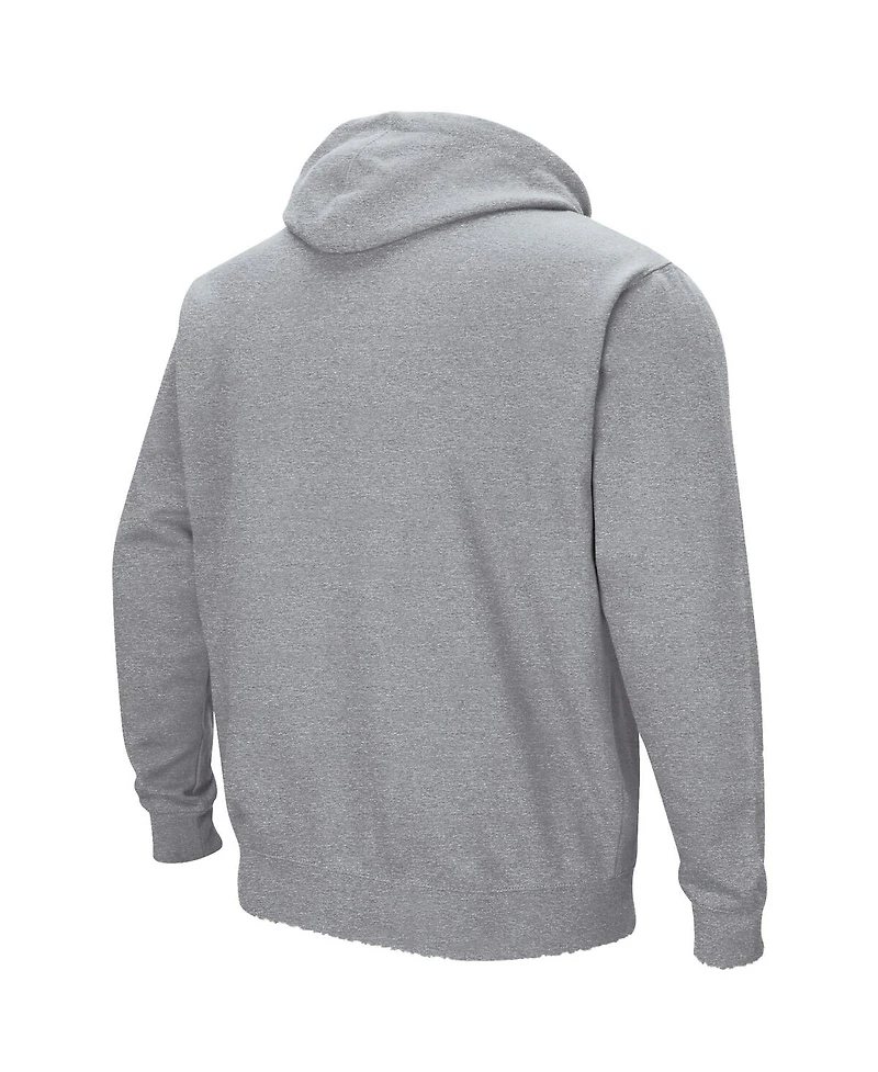 Colosseum Men's Utah State Aggies Arch and Logo Pullover Hoodie