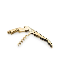 Viski 24k Gold Plated Signature Double Hinged Corkscrew