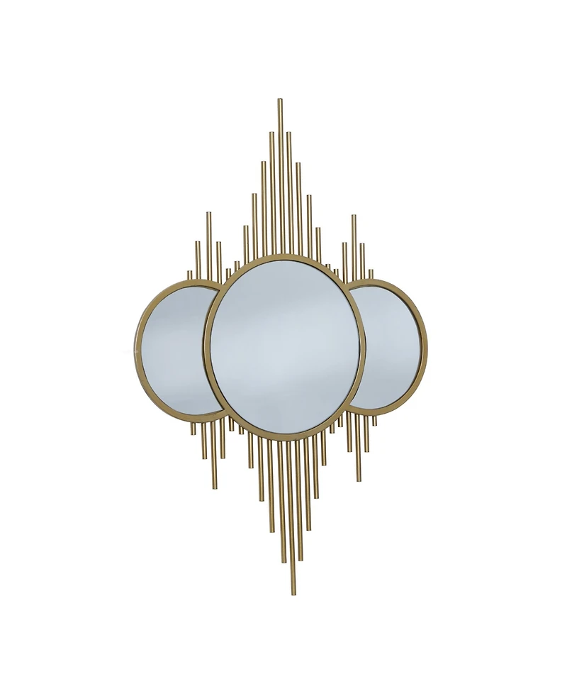CosmoLiving by Cosmopolitan Metal Contemporary Wall Mirror, 39" x 27"